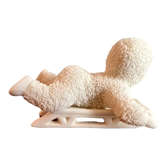 Dept 56 Snowbabies HOLD ON TIGHT Porcelain Figurine - Picture 2 of 6